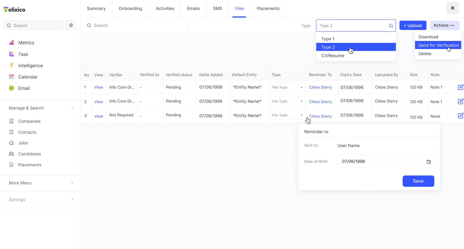 Elexico Job Management
